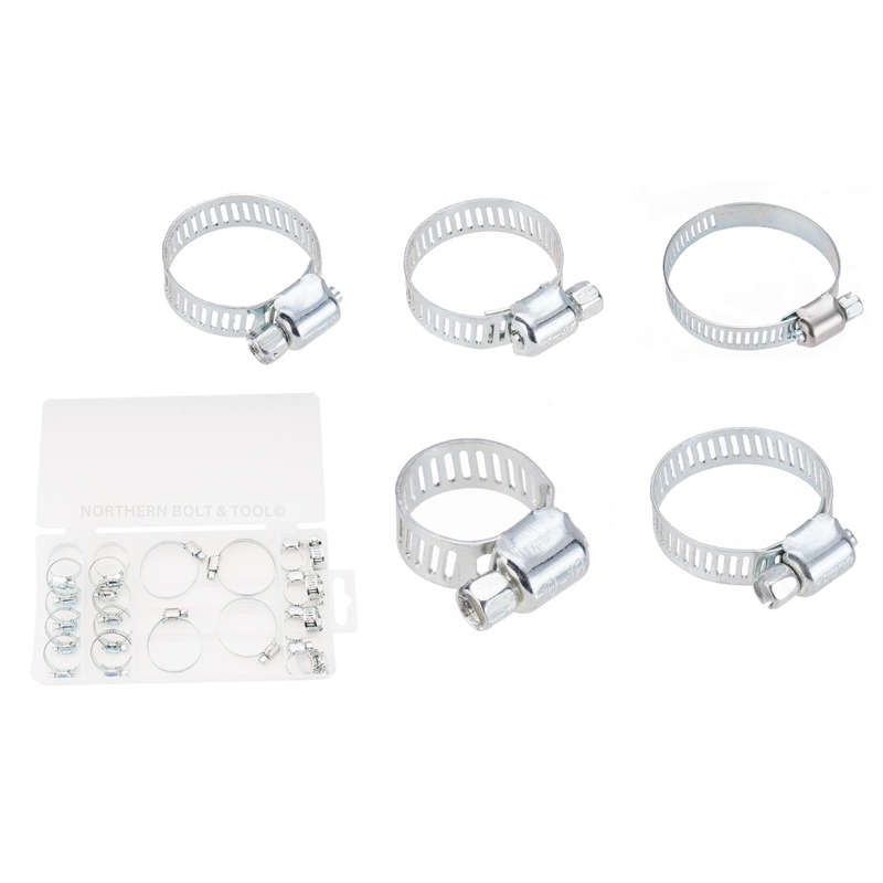 Wadfow 26 Piece hose clip assortment