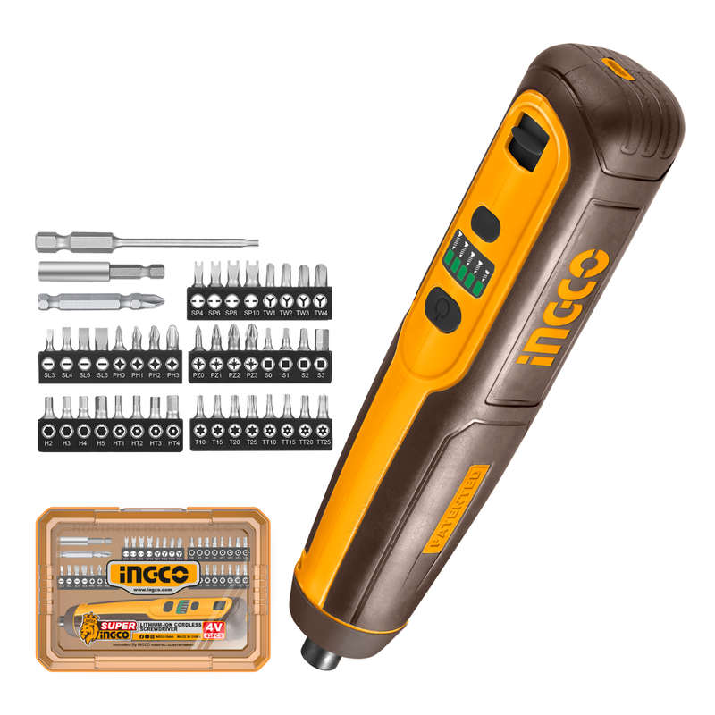 Ingco Cordless Screwdriver 4V