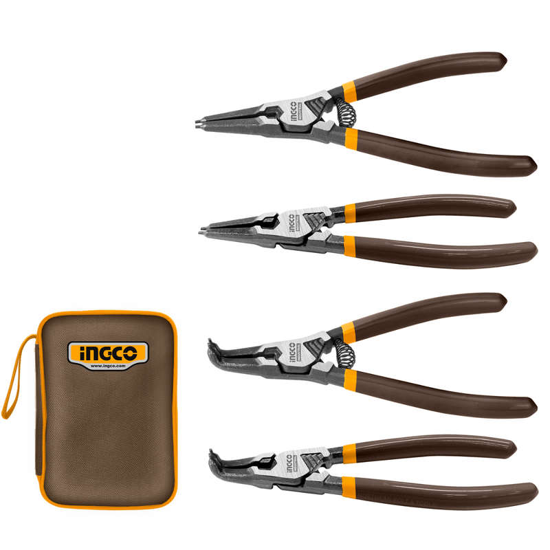Ingco Circlip Plier 180mmSet 4Pc