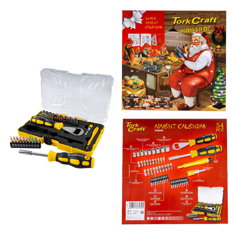 Tork Craft Advent Calendar Tool Set 54Pc
