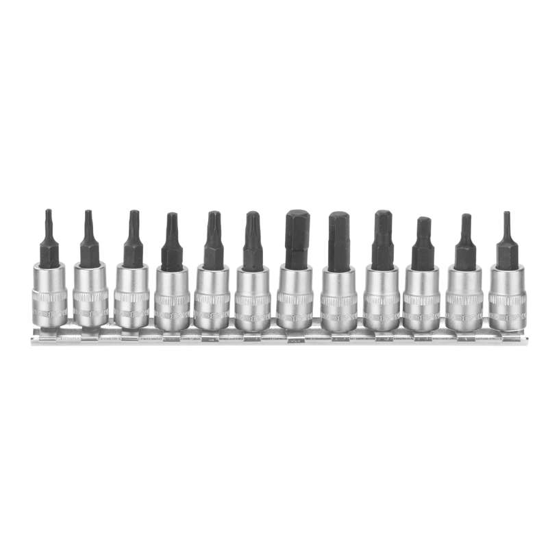Wadfow 1/4" Drive Bit socket set 12 Piece
