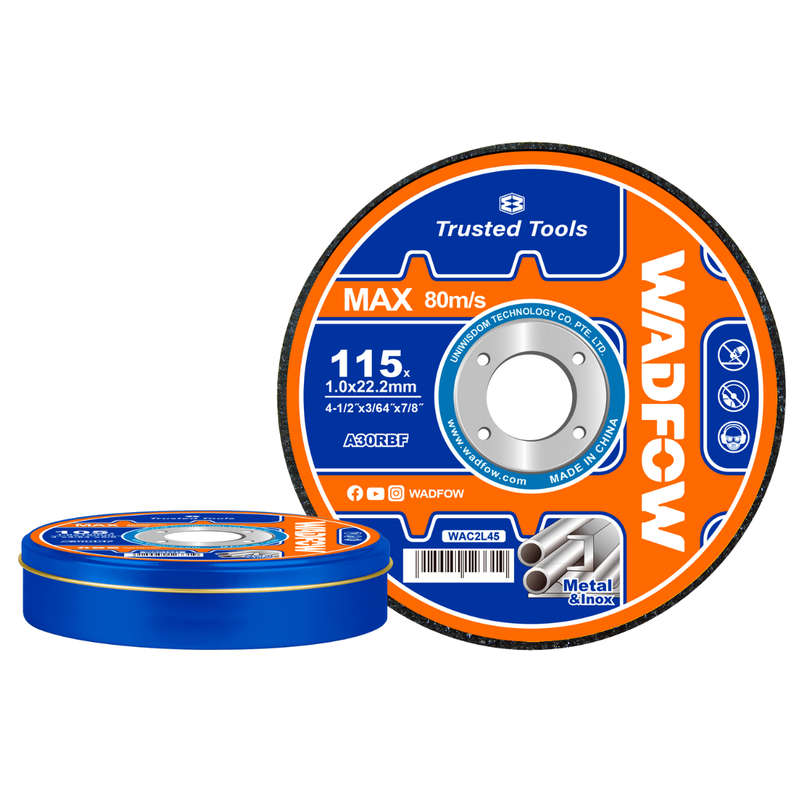 Wadfow Abrasive metal cutting disc 15Pcs Set 115mm