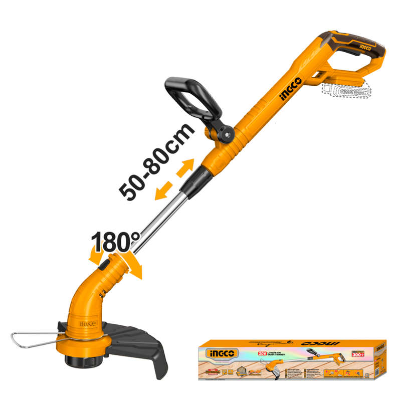 Special - Ingco Cordless Grass Trimmer20V Lithium-Ion