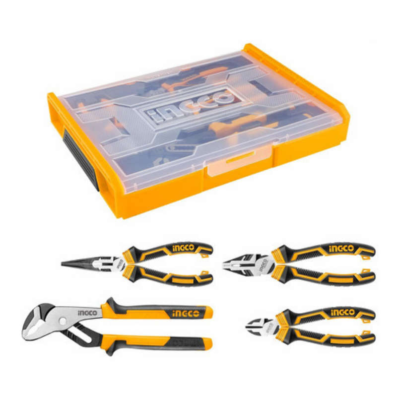 Special - Ingco High Leverage Plier Set - 4 Pcs