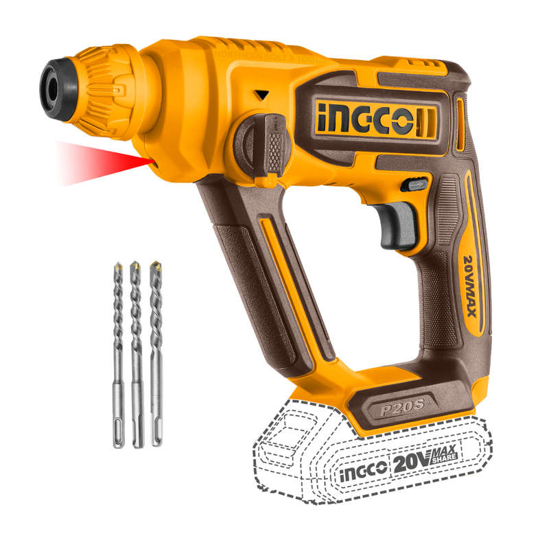 Special - Ingco Cordless Rotary Hammer Drill 20V (Tool Only)