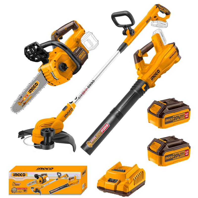 Ingco Cordless 3 in 1 Gardening Combo Kit
