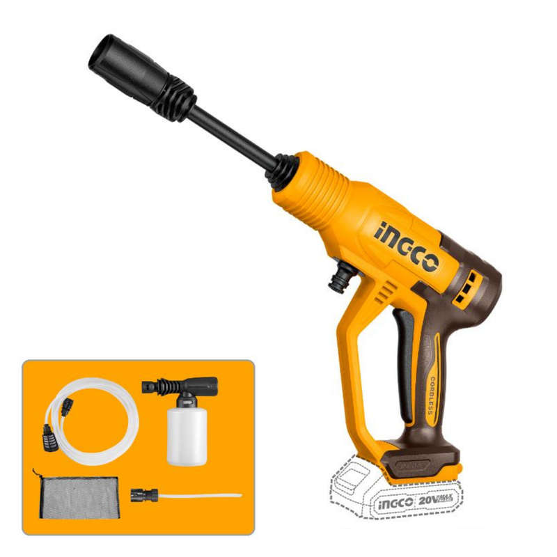 Special - Ingco Cordless Pressure Washer 24.8 Bar (Tool Only)