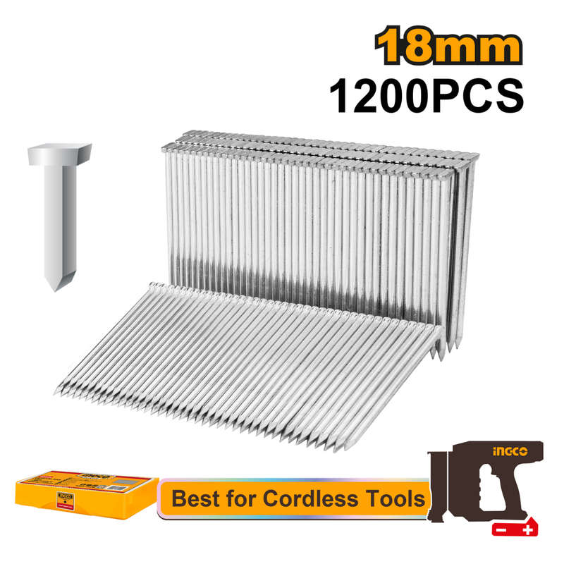 Ingco Concrete Nails 6.4X2.2Mm 1200Pcs