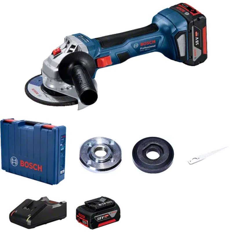 Bosch Cordless Angle Grinder 18V Brushless Kit