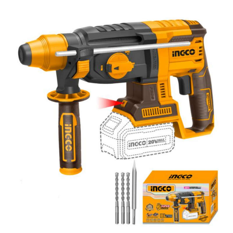 Ingco Cordless Rotary Hammer Drill 20V Brushless (Tool only)