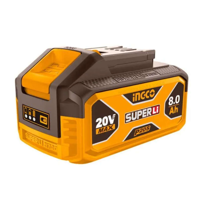 Ingco 8Ah Battery 20V P20S For All Ingco Cordless Tools