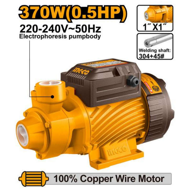 Ingco Water Pump 370W 36L/Min