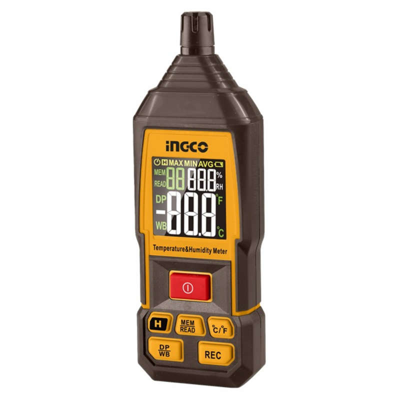 Ingco Digital Humidity & Temperature Meter with batteries