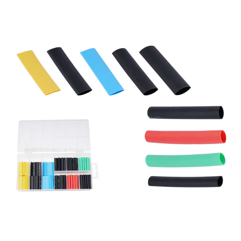 Wadfow heat shrink tubing assortment 120 Piece