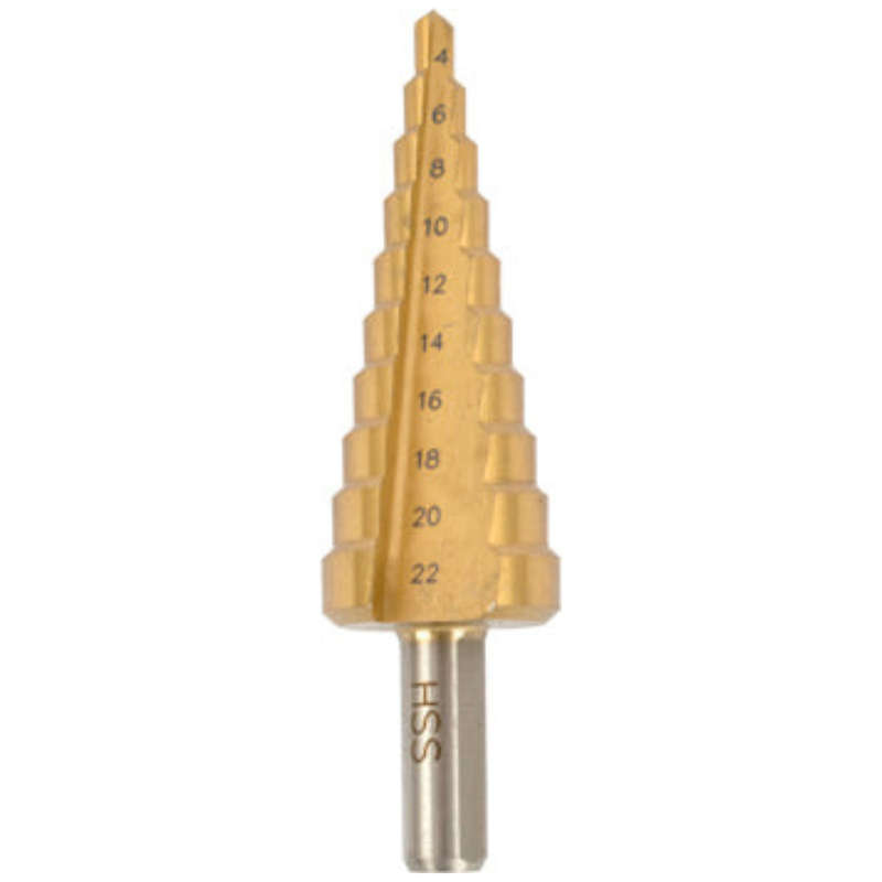 Special - Tork Craft Step Drill Hss 4-22Mm X 2Mm - DEFAULT TITLE