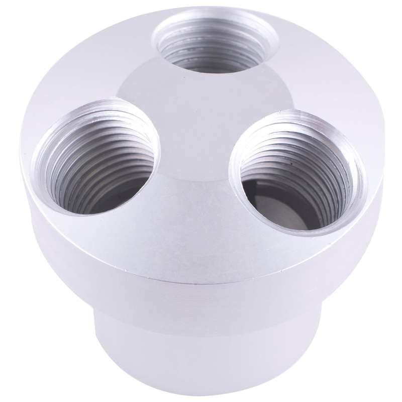 Aircraft Manifold Three Way 1-4' Female Splitter -