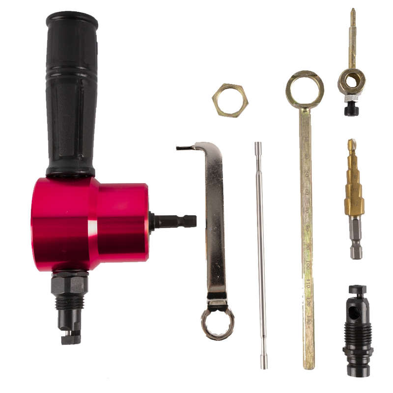 Special - Tork Craft Nibbler Attach. Set 3-In-1 For Drill Machines