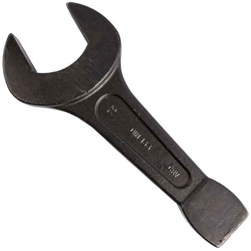 Tork Craft Slogging Spanner 75Mm Open End Crv - DEFAULT TITLE