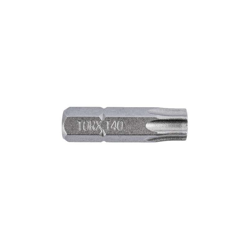 Tork Craft Torx Tamper Resistant Insert Bit T40H X 25Mm Bulk - DEFAULT TITLE