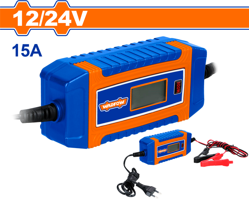 Wadfow Battery charger 12/24V 15A