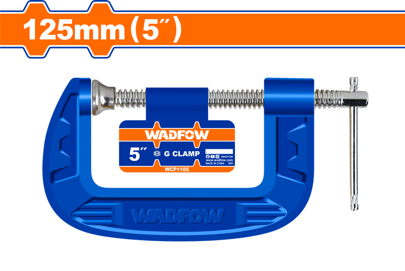 Wadfow G clamp 125mm