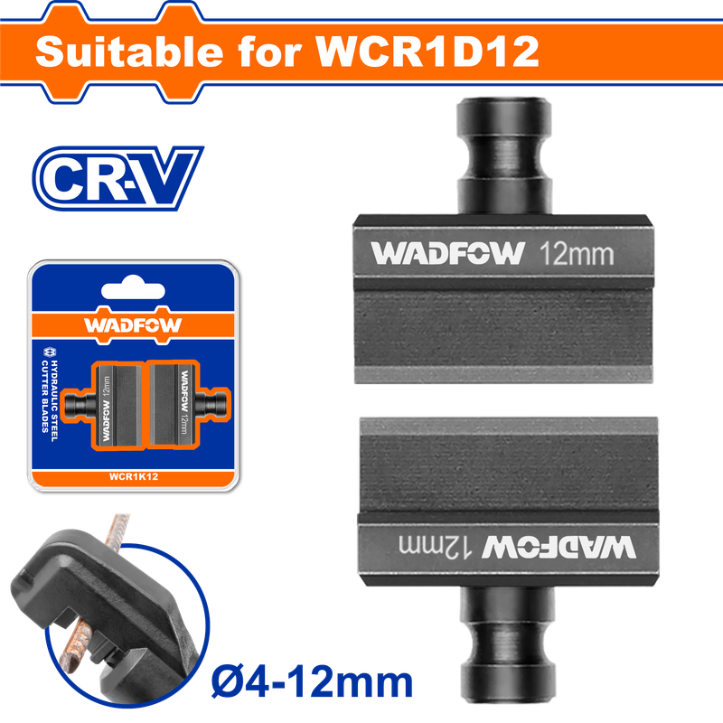 Wadfow Hydraulic steel cutter blades 12mm