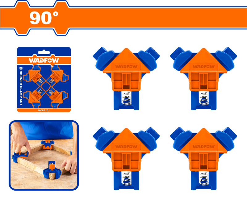 Wadfow Corner clamp set 4Pcs