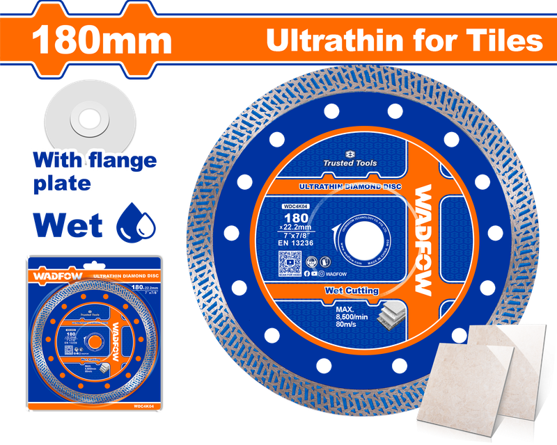 Wadfow Ultrathin diamond disc 180mm