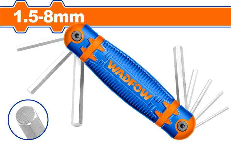 Wadfow Hex key 8 Piece