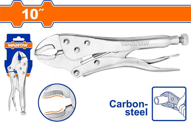 Wadfow Curved jaw locking plier 10"