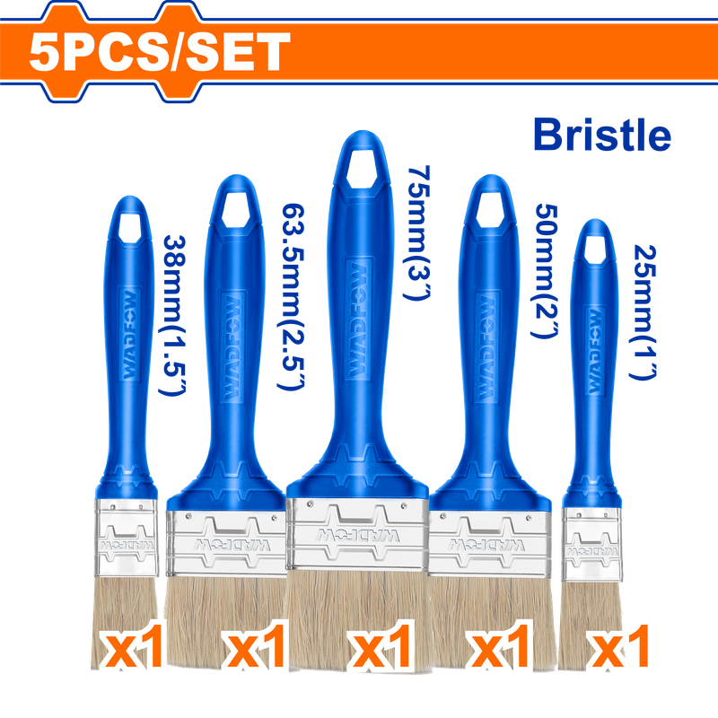 Wadfow Paint brush set 5 Piece
