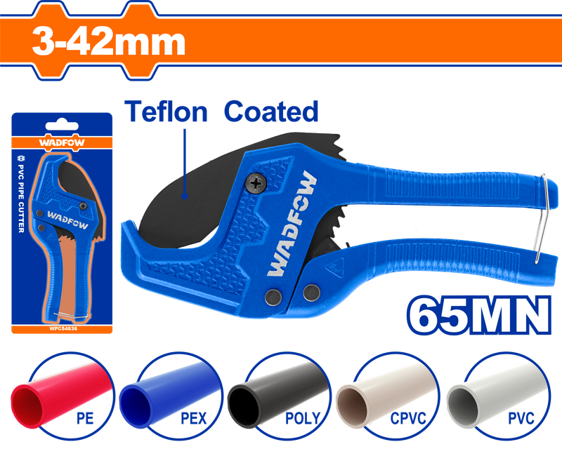 Wadfow PVC pipe cutter 3-42mm