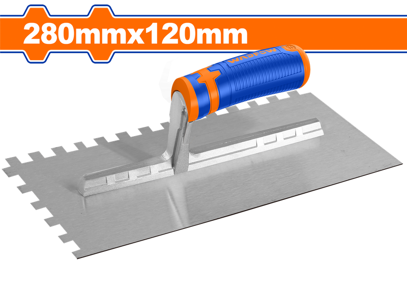 Wadfow Plastering trowel with teeth