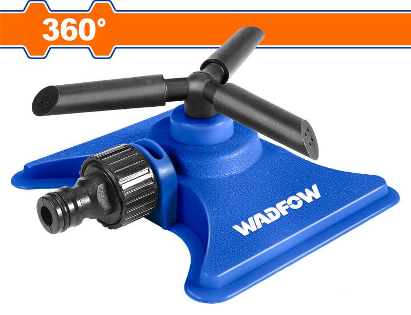 Wadfow Plastic 3 arm rotatory sprinkler