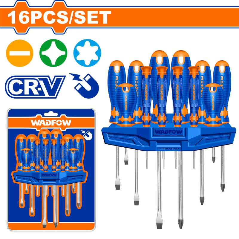 Wadfow Screwdriver set 16 Piece