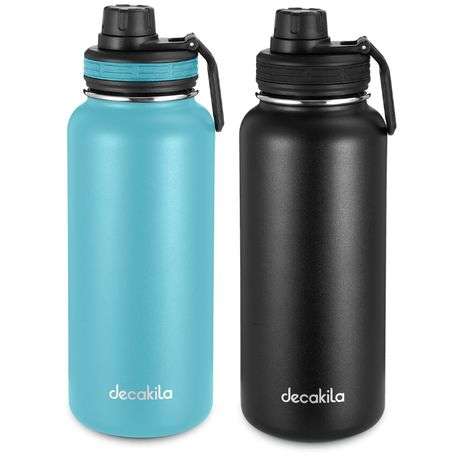Special - Decakila Drinking Bottle (Vacuum insulated) 900ml - Set Of 2