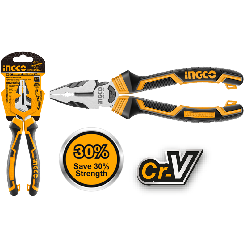 Ingco Combination Plier 200mm - DEFAULT TITLE