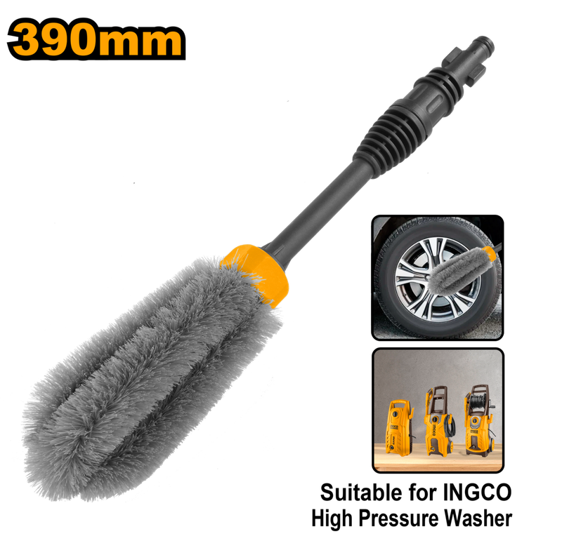 Ingco Wheel Brush 390mm - DEFAULT TITLE