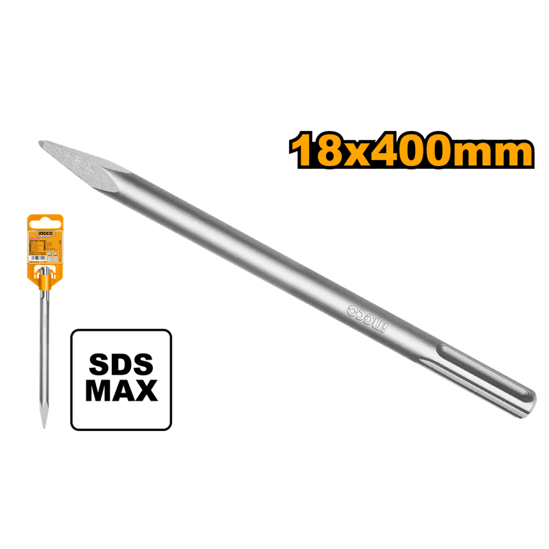 Ingco SDS Plus Chisel 18mm X 400mm - DEFAULT TITLE