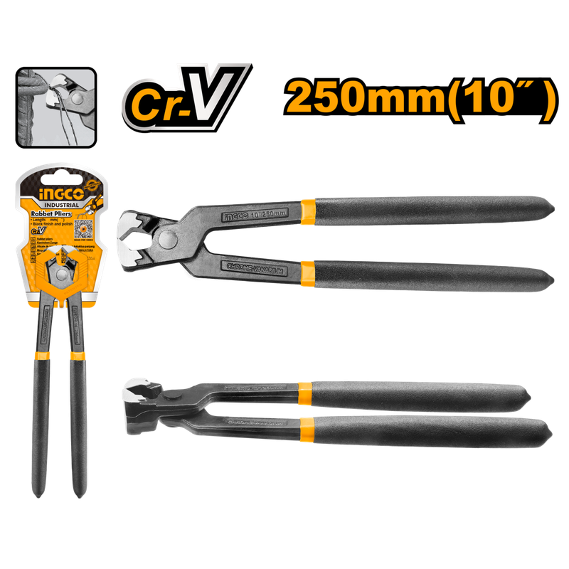 Ingco Concrete Nipper Plier 250mm - DEFAULT TITLE