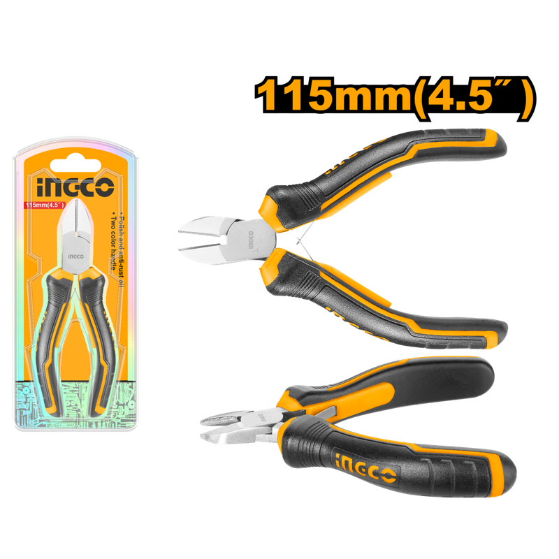 Ingco Mini Diagonal Cutter Plier 115mm - DEFAULT TITLE