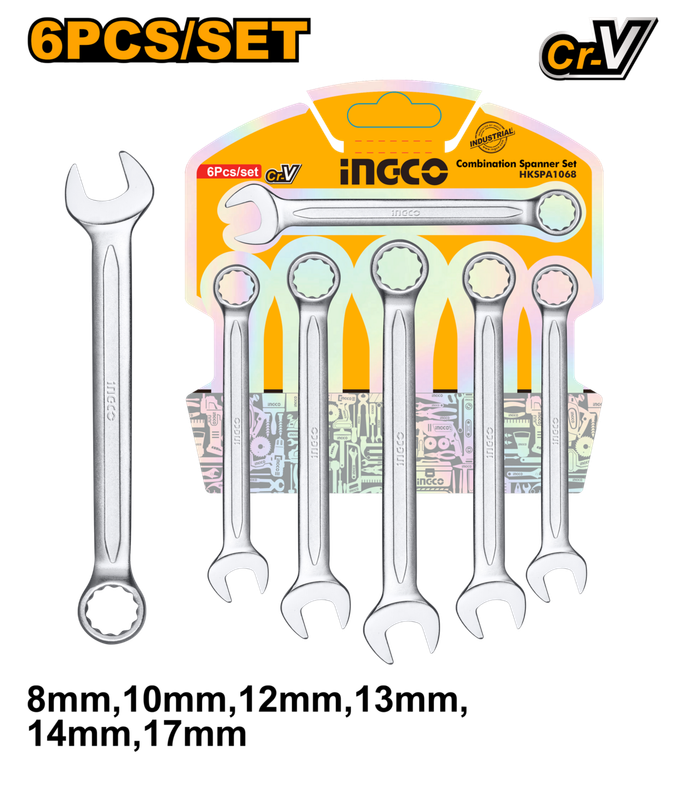 Ingco Combination Spanner Set - DEFAULT TITLE