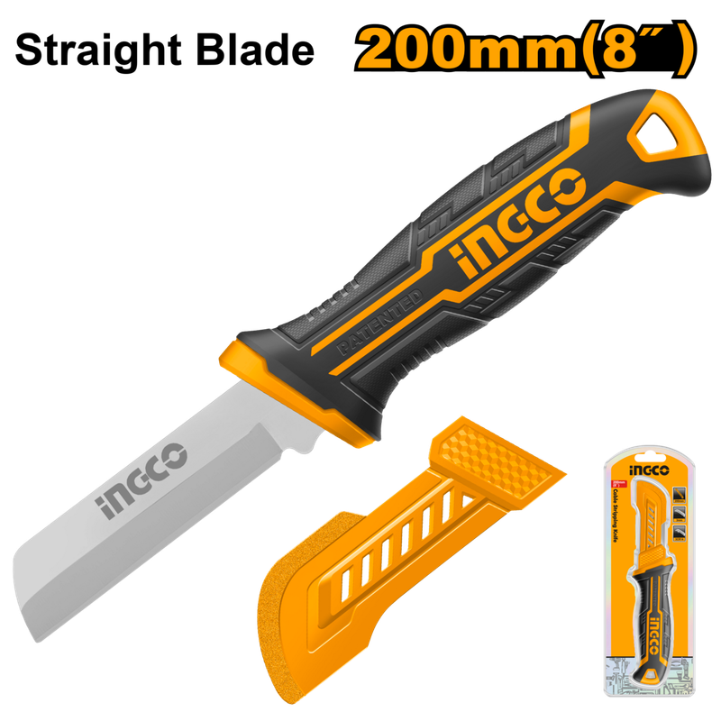 Ingco Straight Cable Knife 200mm -