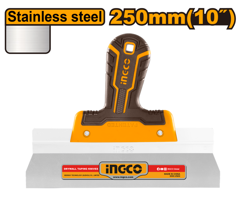Ingco Drywall taping knives 250mm - DEFAULT TITLE