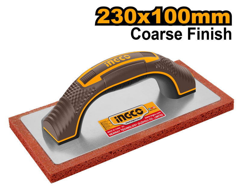 Ingco Fine rubber float 230mm x 100mm - DEFAULT TITLE