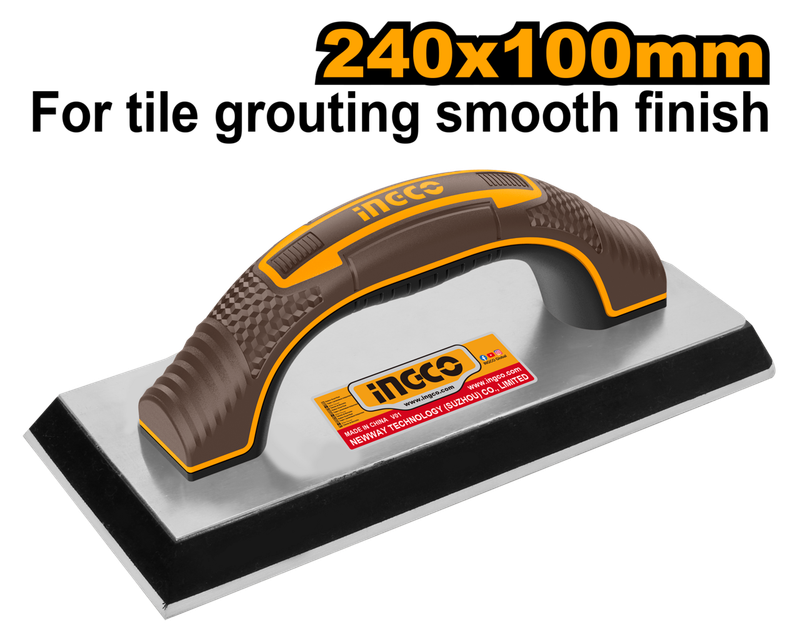 Ingco Rubber Grout Float 240mm X 100mm - DEFAULT TITLE