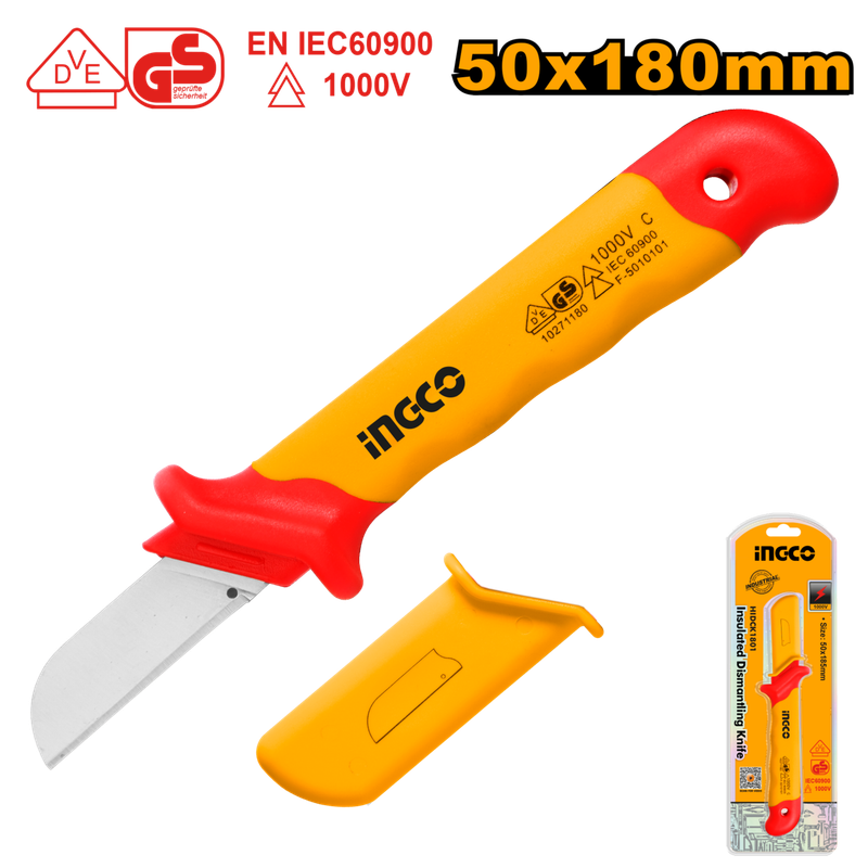 Ingco Insulated Cable Knife - DEFAULT TITLE