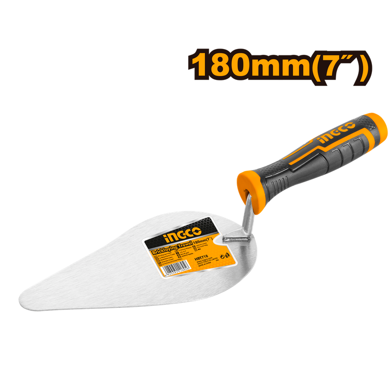 Ingco Bricklaying Trowel 180mm - DEFAULT TITLE