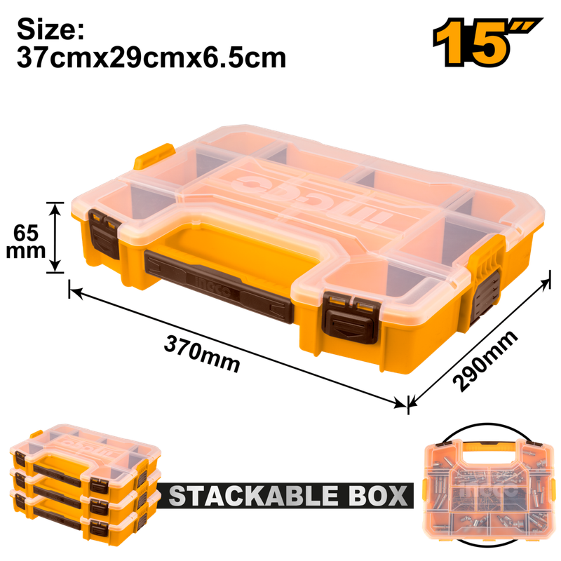 Ingco Plastic Organizer 375MM