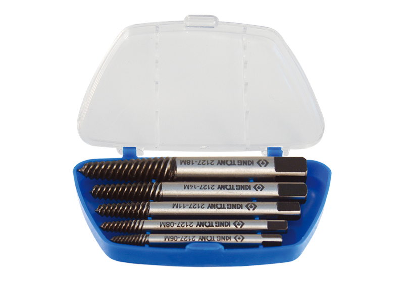 King Tony Screw Extractor Set 5 Pieces